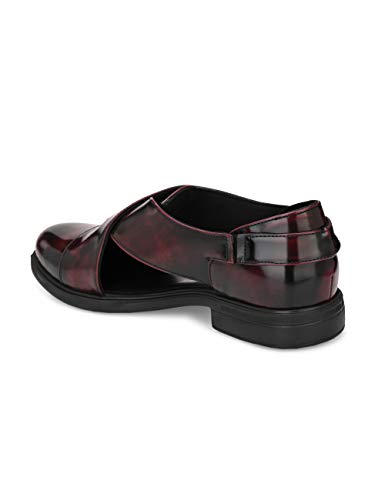 Image of Delize Men's Brown Roman Sandals