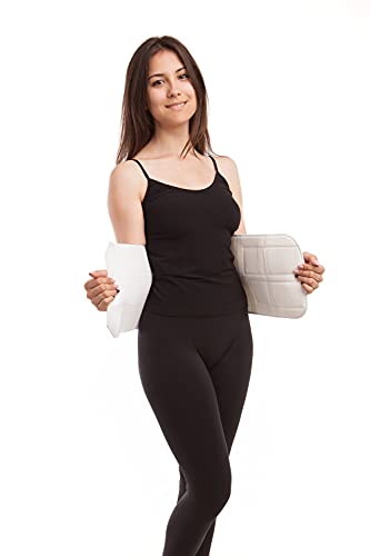 ITA-MED 9â€ Abdominal Support Binder, Postpartum Post-Surgical Recovery and Pain Relief Wrap, Abdomen Navel Umbilical Hernia Support Belt for Men and Women with Body-Shaping Effect, AB-309 Unisex