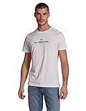 La Martina - Camiseta de Hombre de Manga Corta de algodón, Corte Regular, Blanco Óptico, Man, L
