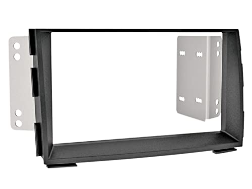 Kia Venga 2009 Autoradio 2-DIN noir | Cadre de façade d'origine pour tableau de bord