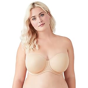 Wacoal-Womens-Red-Carpet-Strapless-Full-Busted-Underwire-Bra Wacoal Women's Red Carpet Strapless Bra, Natural Nude, 36C