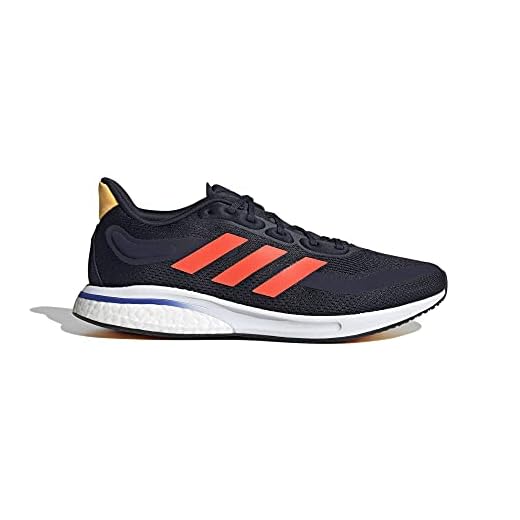adidas Supernova Herr väglöparskor LegendInk/SolarRöd/SolarGold, - Legendink Solarred Solargold - 45.5 EU