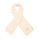 Steiff Mädchen Classic Schals, Antique White, One Size