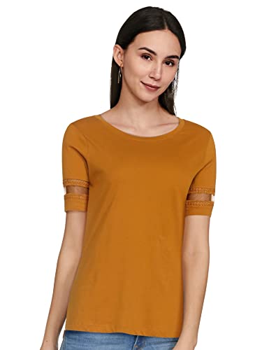 Image of Max Women's Solid Regular Fit Top