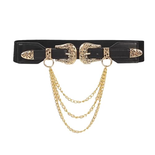 PU Waist Belt With Relief Buckle Adjustable Length Waist Belt Woman Girls Jeans Dresses Skirt Coat Decors Waistband Pu Waist