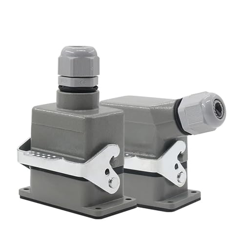 Conector pesado rectangular HKOEVJEI 16A 6 pines lateral miniatura 2