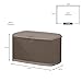 Rubbermaid Medium Resin Outdoor Storage Deck Box (73 Gal), Weather Resistant, Brown, Deck Organization for Home/Backyard/Pool Chemicals/Toys/Garden Tools/Porch/Patio Cushions