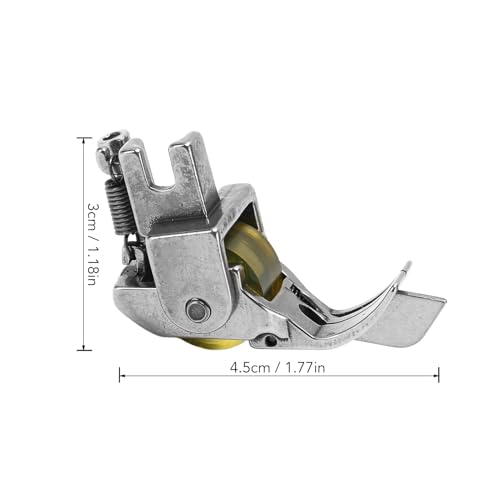 Prensatelas con rueda de goma para máquina de coser industrial miniatura 3