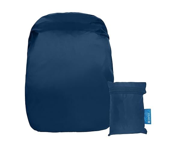 CABLE GALLERY Rain Bag Cover for Backpack Travel Rain Cover for Travel Accessories Bag Rain Cover Waterproof Dustproof for All Bag Sizes (Blue)-image-19