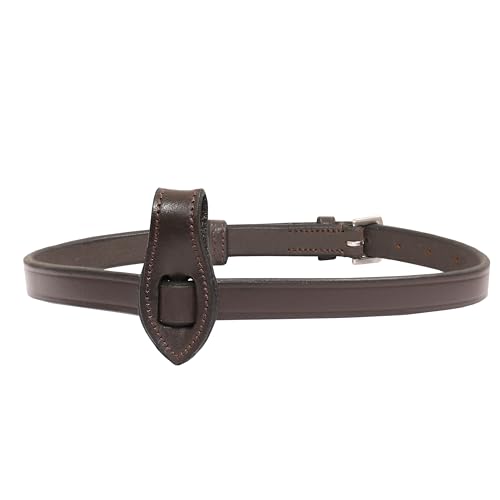 Exion Horse Flash Attachment for English Bridle | Genuine Leather Replacement Flash Strap