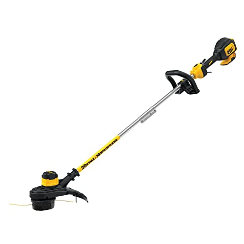DEWALT Aparador De Grama 20V MAX* Li-ion Brushless sem bateria nem carregador DCST920B