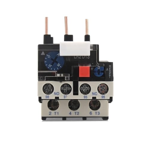 Relais de surcharge thermique JR28-25 LR2D13 avec plage réglable 5.5-8A et réarmement manuel