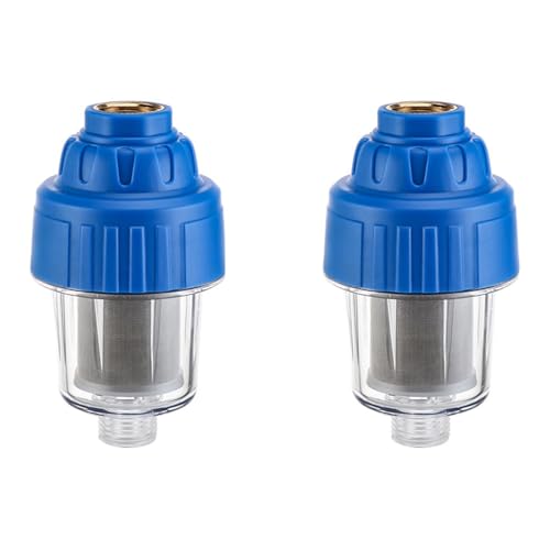 Onchdbfhuu 2X Calentador de Agua EléCtrico Lavadora Grifo Ducha BáScula Filtro Purificador de Agua Accesorios