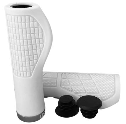Asti Bicycle Handlebar Grips – Ergonomic Bike Grips, Comfort & Heavy Duty, Shock Absorbing and Non-Slip for BMX, Mountain, MTB, Beach Cruiser, Scooter, Folding Bike, Easy Installation