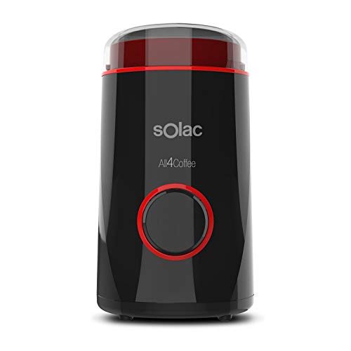 Molinillo De Café SOLAC MC6253 All4Coffee Negro