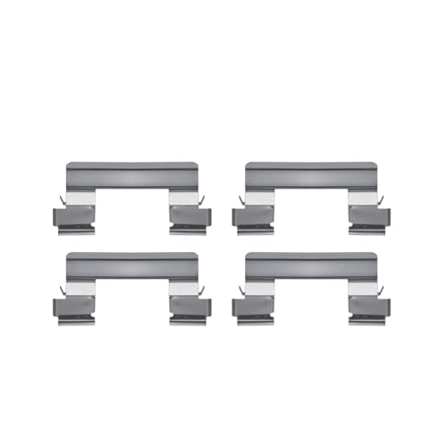 Image of Detroit Axle - Front Ceramic Brake Pads for 2004 Pontiac Grand Prix | Ceramic Brake Pads w /Hardware Replacement