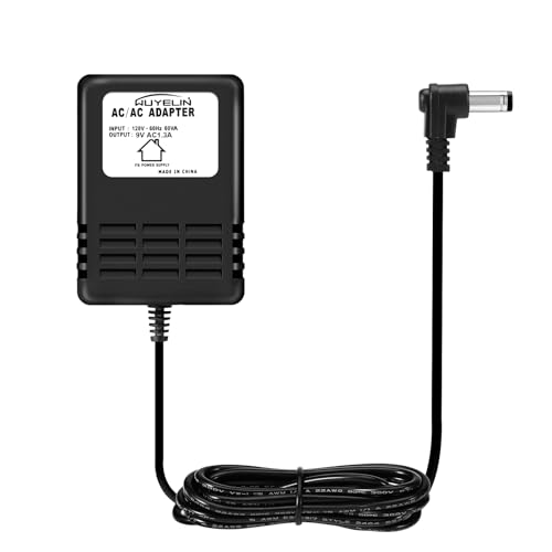 9V 1.3A Power Supply Compatible with Digitech Whammy Jamman Guitar Drop Pedal RP355 RP350 RP100 RP200A RP250 RP255 RP150 RP1000 Multi Effects Processor