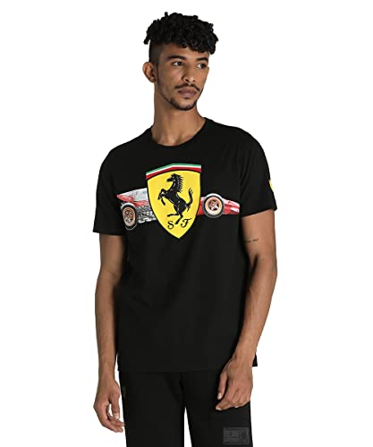 PUMA Ferrari Race Heritage Big Shield T-shirt para homem