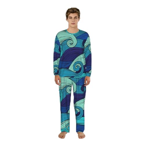 Pyjama confortable pour homme qui cherche une tenue de détente douce et chaude