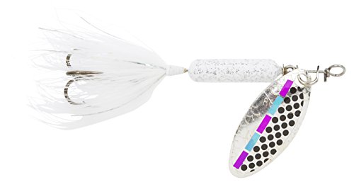 Yakima Bait Wordens Original Rooster Tail 1/4oz Spinner Lure, 3 Pack- Tinsel Shad