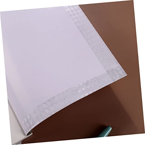 Hemoton 16 Pçs Capa De Livro Autoadesiva Protetores De Folha Transparente Protetor De Capa De Livro