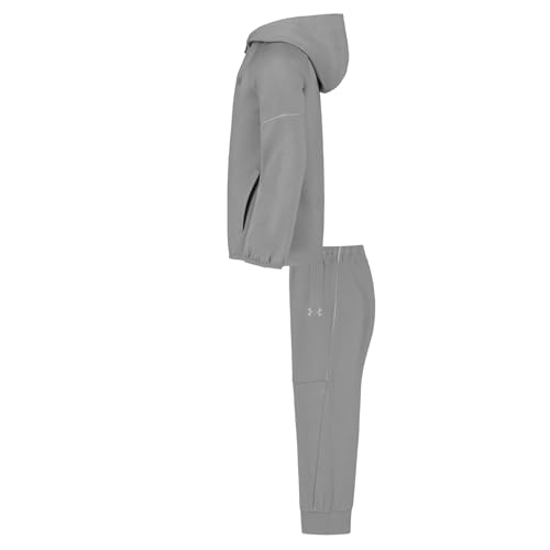 Image of Under Armour Boys 2-Piece Hoodie Set, Full Zip Sweatshirt and Fleece Pants