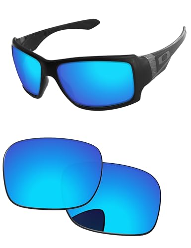 Image of Replacement Lenses for Oakley Big Taco OO9173 62mm Sunglass - Precision Fit, UV Block & Impact Resistant