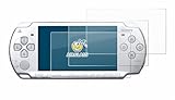 [Ultra klar] Durch die hohe Transparenz dieser klaren Panzerfolie bleiben die Bildschirminhalte Deines Displays gestochen scharf, kompatibel mit Sony PSP 2004