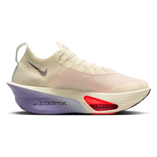 Nike Alphafly 3 Women's Road Racing Shoes (Coconut Milk/Dusty Amethyst/Glacier Blue/Off Noir)3