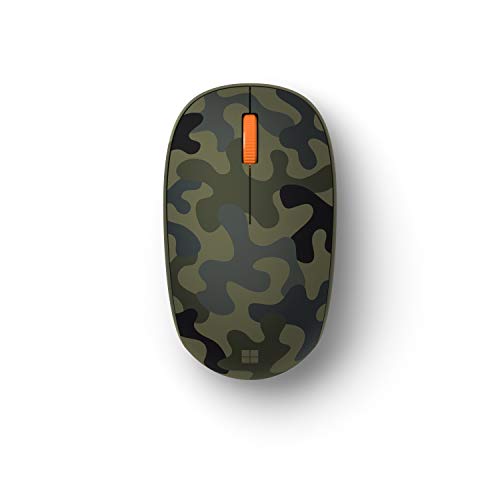 Image of Microsoft Bluetooth Mouse - Forest Camo. Compact, Comfortable Design, Right /Left Hand Use, 3-Buttons, Wireless Bluetooth Mouse for PC /Laptop /Desktop, Works with for Mac /Windows Computers