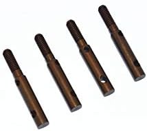 AXIAL Racing SCX10 III JEEP WRANGLER Spring Steel Front + Rear Wheel Shaft - 4pc set - GPM SCX3237S [SCX3237S]