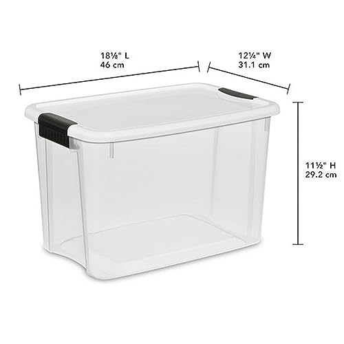 Sterilite Ultra Latch Box, 30 Quart, 6Pack Bundled with 18 Quart, 6 Pack - image 2