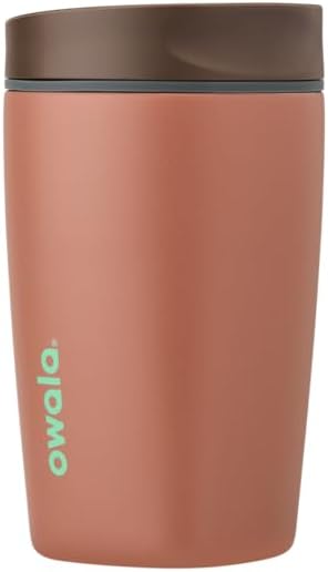 SmoothSip Slider - Stainless Steel - 12-oz. - Brown (Cozy Cocoa) (Amazon) (A7)