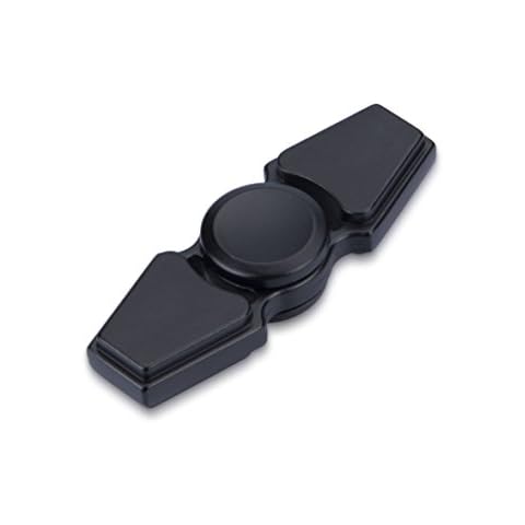 Antsy Labs Boomerang Fidget Spinner, Sensory Fidget Toys for Kids & Adults, Designed for Anxiety and Stress Relief, Party Favors, Birthday Goody Bag, or Stocking Stuffers, Pocket Sized, Black Cover