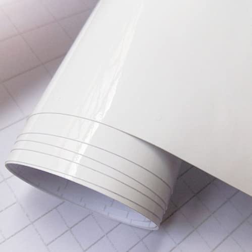 Film en vinyle blanc autocollant antibulles pour protection de carrosserie