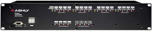 ne24.24M 12x12 Protea Series DSP Matrix Processor, 12 Input x 12 Output, 24-bit A/D–D/A Audio Resolution, 31 Preset Locations, 10/100 Ethernet & RS-232 Computer Interface Standard