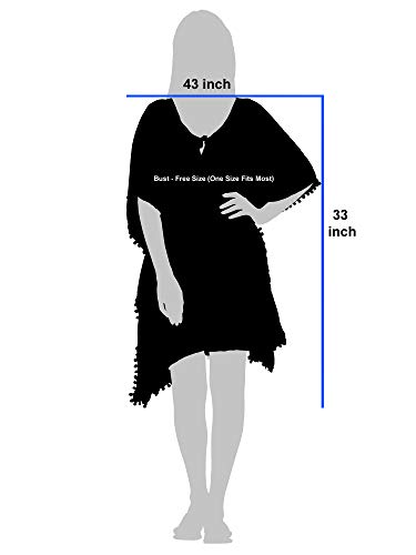 Image of MIRCHI FASHION Western Summer Beachwear Swimsuit Coverup Kaftan for Women