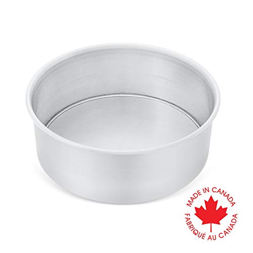 Crown Cake Pans 8 inch, 3" Deep, Professional Baking Pans, Heavy Duty, Easy