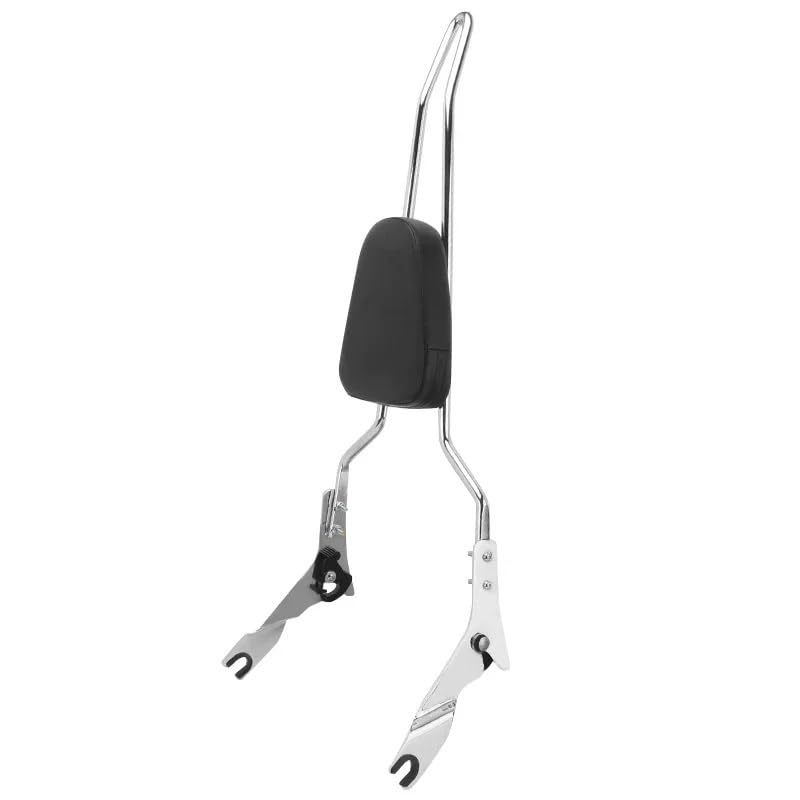 Dossier passager amovible avec coussin ergonomique haute densité pour moto de route et touring
