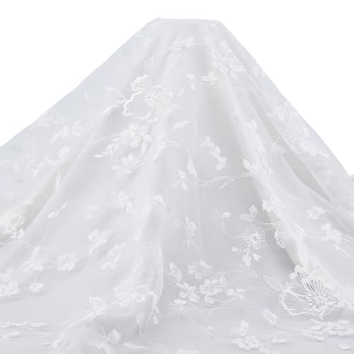 MAYJOYDIY Large Flower Lace Trim