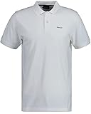 polo ralph lauren poloshirt custom fit Dreifarbige Brusttasche GANT Herren MD. SS Pique Rugger KURZARMPOLOSHIRT, White, L