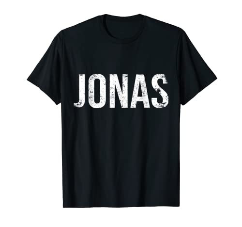 Jonas First Given Name Pride Funny Vintage T-Shirt