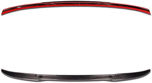 Miniatura 4 de W-Power - Tapa trasera de fibra de carbono real para maletero compatible con Nissan Altima Sedan 2019-2025 de 4 puertas, (estilo WP)