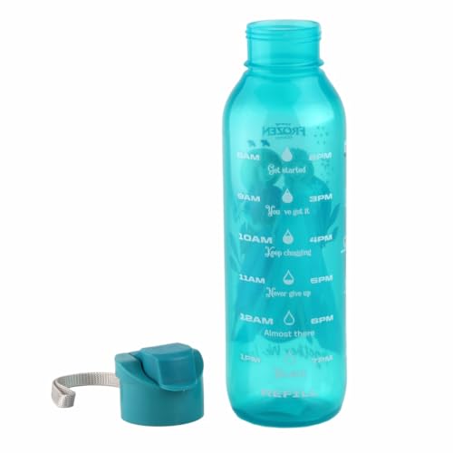 Image of SKi Homeware Trio 3 Compartment Bento Lunch /Snack Box + Sipper Bottle Combo |for Kids' School, Picnic, Sports | for Return Gifts or Party Favours- Frozen