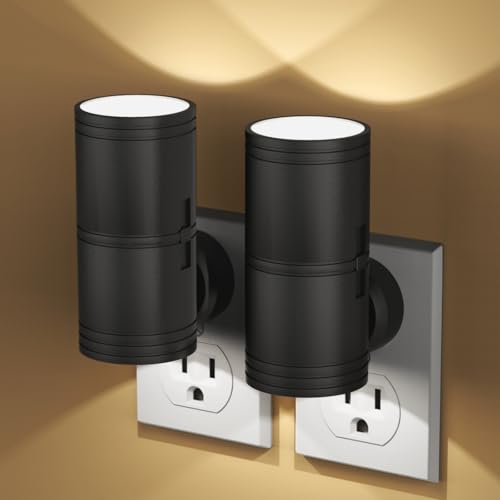 Likelgn Night Light Plug into Wall, 2 Pack Dimmable LED Night Lights...