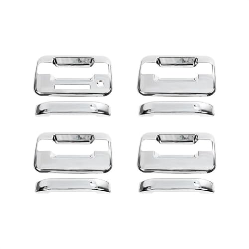 Cubierta de manija exterior para Ford F150 Raptor 2009-2014: pegatina embellecedora cromada