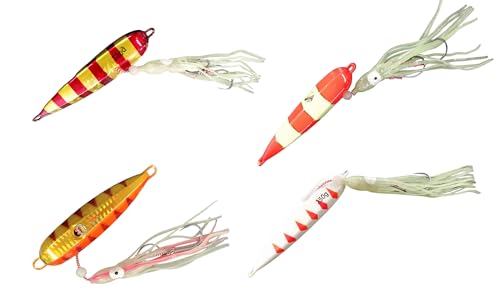 Vertical Trolling Inchikus (kit de 4 unidades, 200 g)