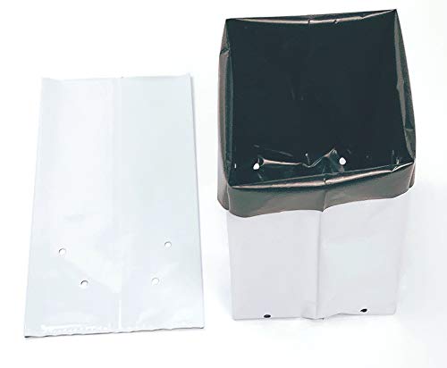Hortipots 3 Gallon Grow Bags Made Of Black White Poly Film cover