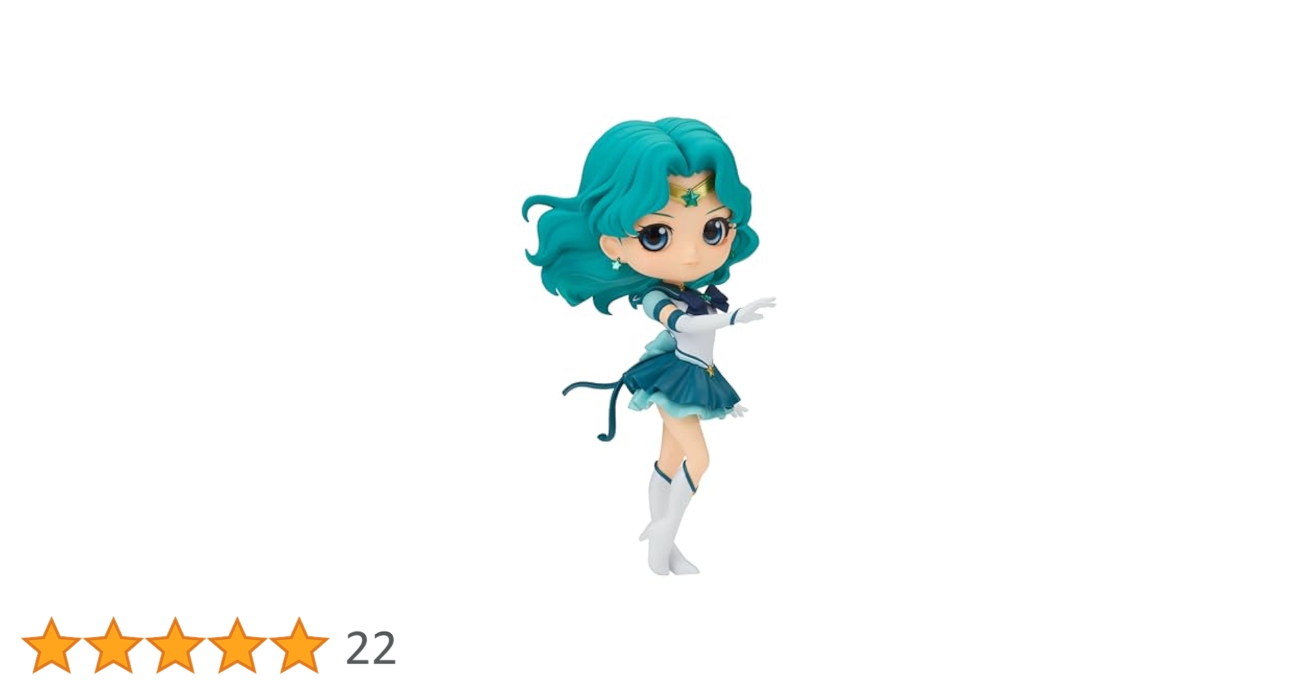 BANDAI - Qposket スーパーセーラーネプチューン2種&amp;サターン2種 計4点セット 劇場版「美少女戦士セーラームーンEternal」Q posket -SUPER