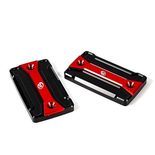 Bouchon de liquide de frein avant Mowok Red en aluminium anodisé pour Burgman 650